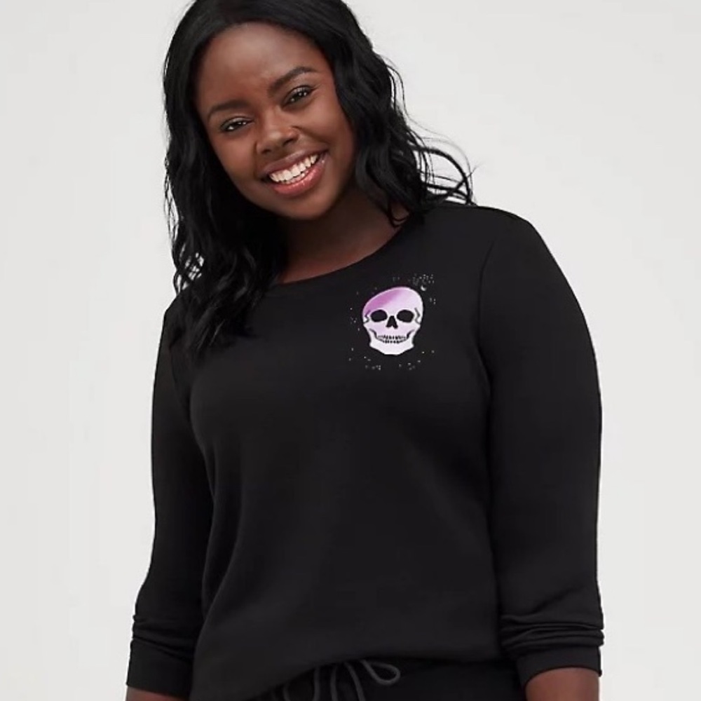 torrid Skull Pullover 3X